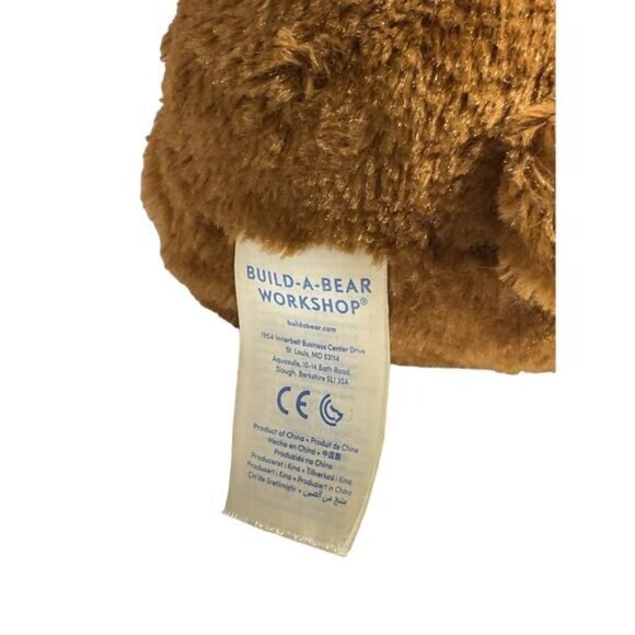 Build-A-Bear Workshop 2018 National Teddy Bear Day Plush Brown Teddy Bear - Picture 2 of 5